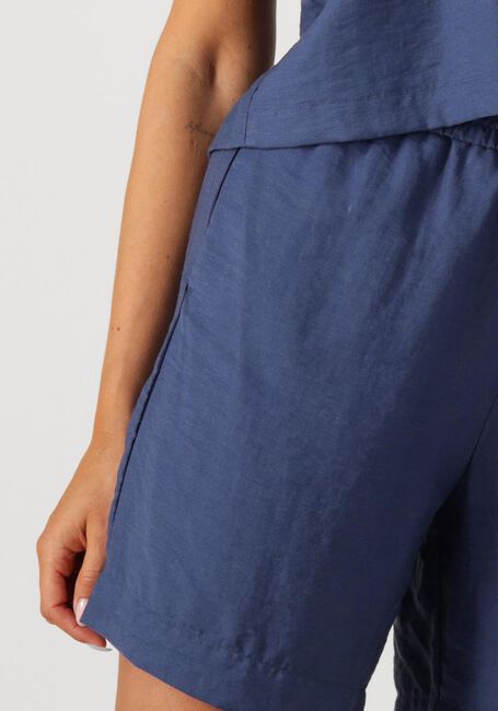 Blauwe MSCH COPENHAGEN Korte broek MSCHDISA HW SHORTS - large