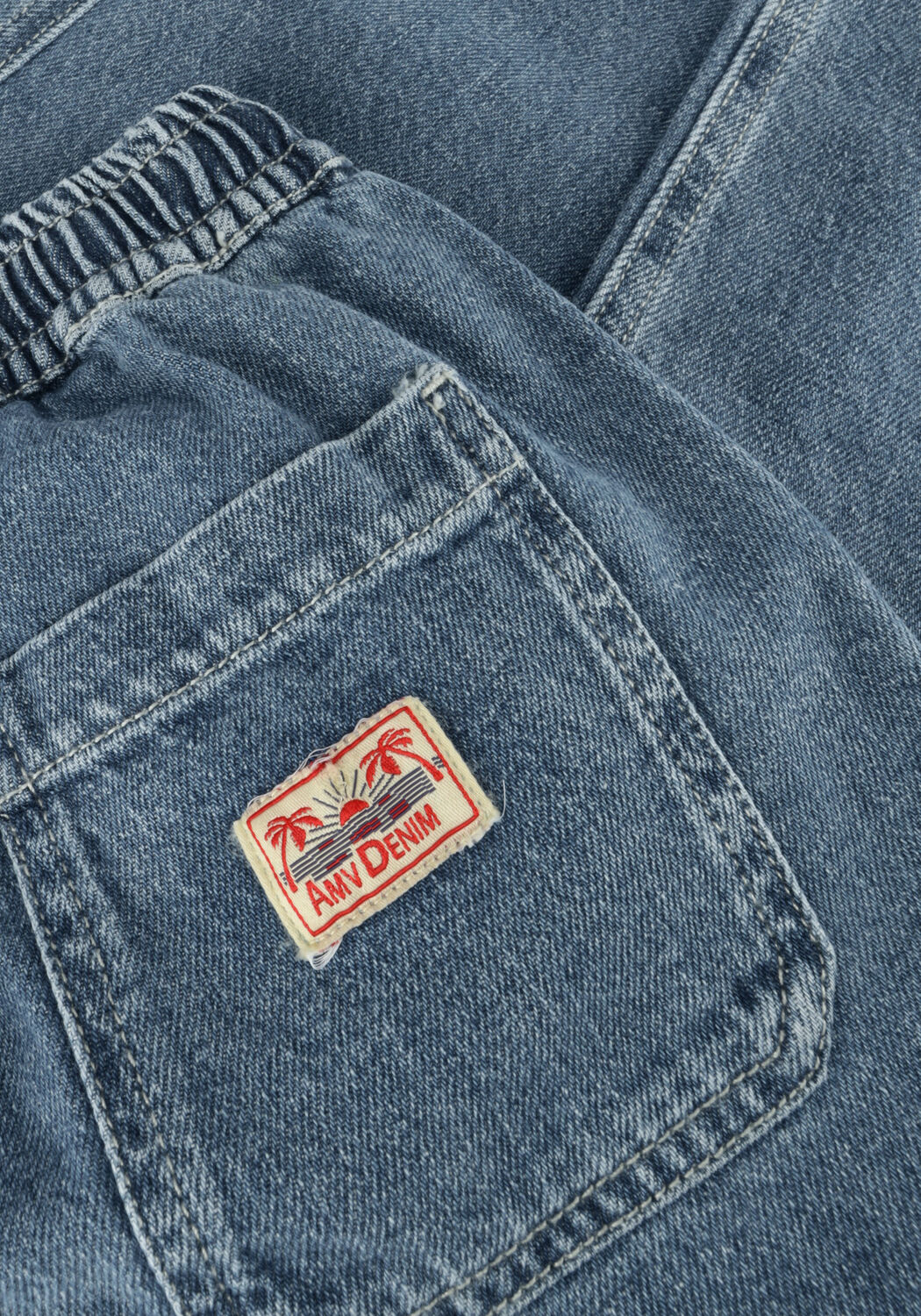 Blauwe AMERICAN VINTAGE Straight leg jeans GLOBAY - large