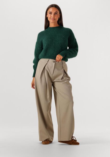 Donkergroene BY-BAR Trui SONNY PULLOVER - large