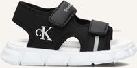 Zwarte CALVIN KLEIN Platte sandalen 83022 - medium