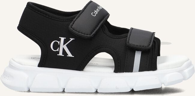Zwarte CALVIN KLEIN Platte sandalen 83022 Zwarte CALVIN KLEIN Platte sandalen 83022 - large