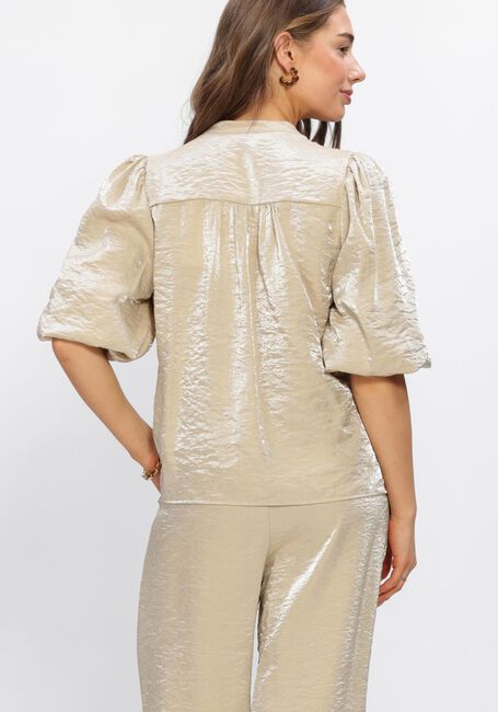 Beige NUKUS Blouses ROSIE BLOUSE SHINY - large