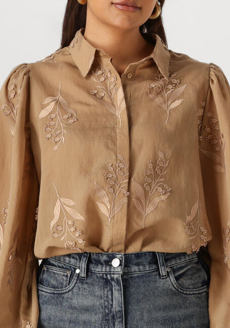 Camel NUKUS Blouses JOLIES BLOUSE EMBROIDERY - large