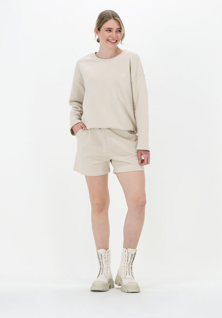 Beige JUST FEMALE Trui PAISLEY BADGE SWEAT - large