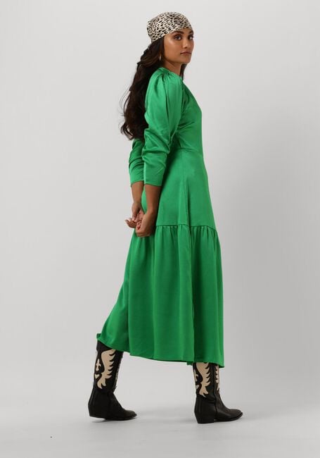 Groene CO'COUTURE Midi jurk MIRA WRAP DRESS - large