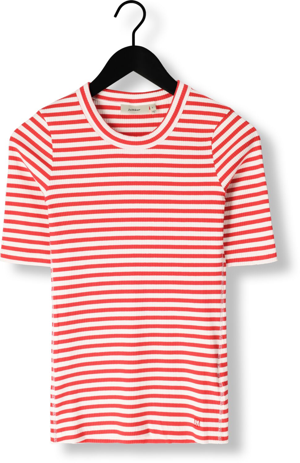 INWEAR Dames Tops & T-shirts Dagnaiw Striped T-shirt Rood