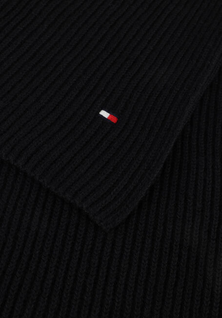 Zwarte TOMMY HILFIGER Muts GP FLAG BEANIE + SCARF - large