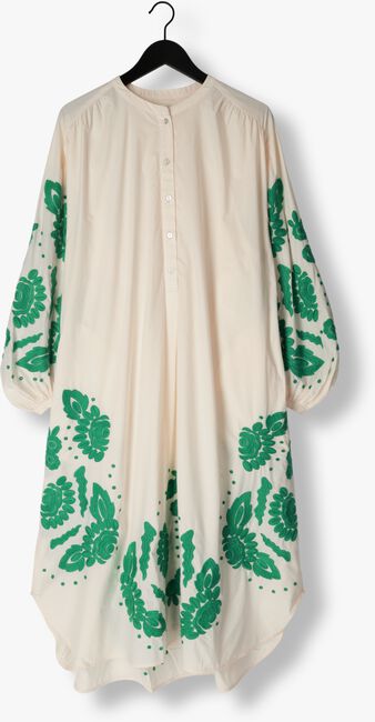 Gebroken wit SISSEL EDELBO Midi jurk RIKKE ORGANIC COTTON SHIRT DRESS - large