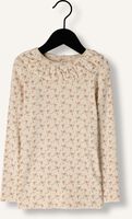 Beige LIL' ATELIER Tops & T-shirts NMFGAGO KNI LS SLIM TOP LIL - medium