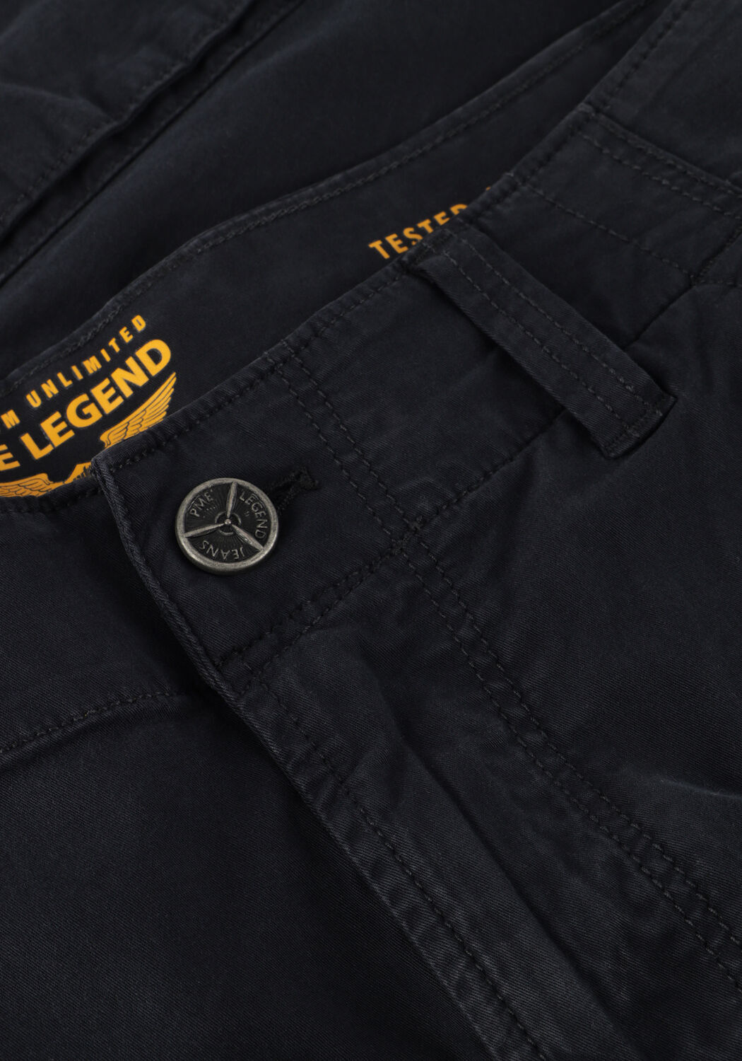 Donkerblauwe PME LEGEND Korte broek NORDROP CARGO SHORTS - large