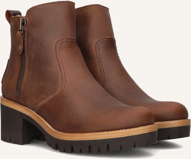 Bruine PANAMA JACK Enkellaarsjes PAULINE Bruine PANAMA JACK Enkellaarsjes PAULINE - large