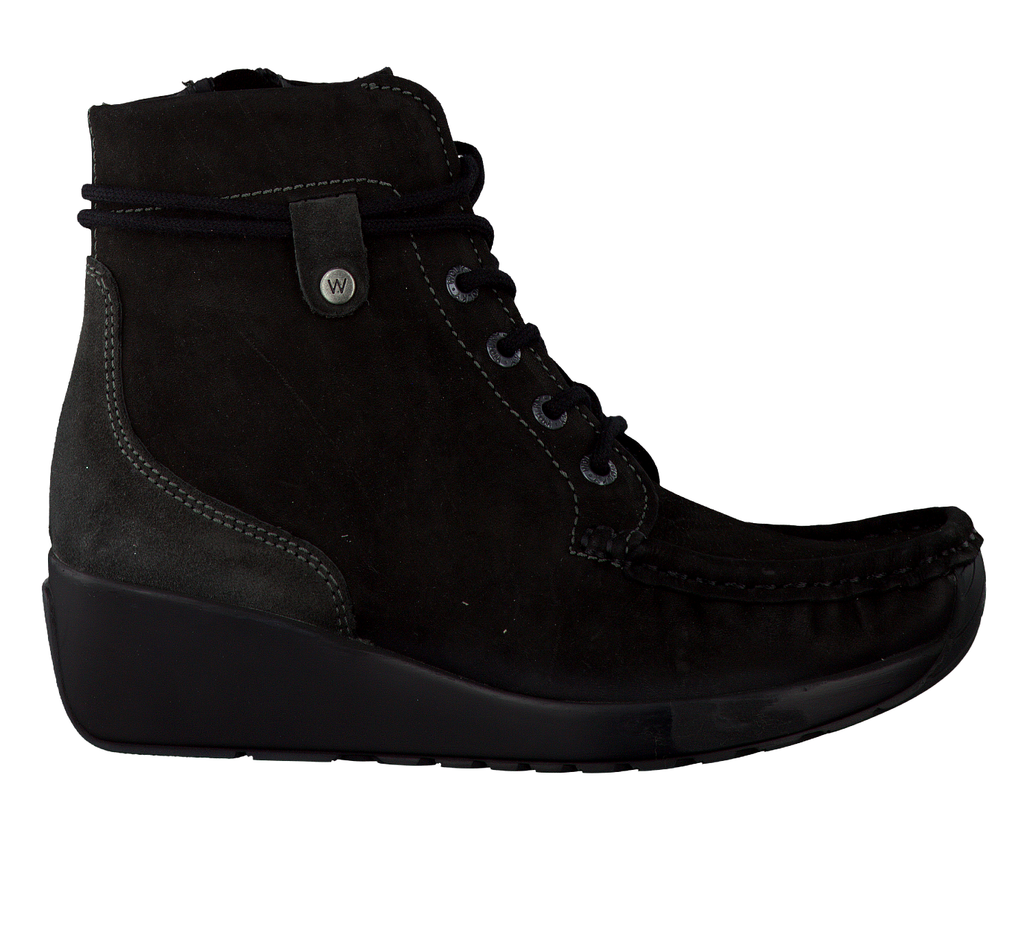 zwarte wolky enkelboots fast