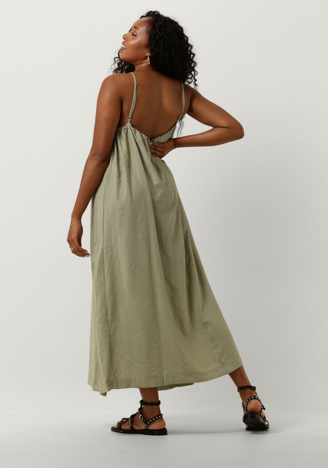OBJECT Dames Jurken Objcatja Oz S l Dress Groen