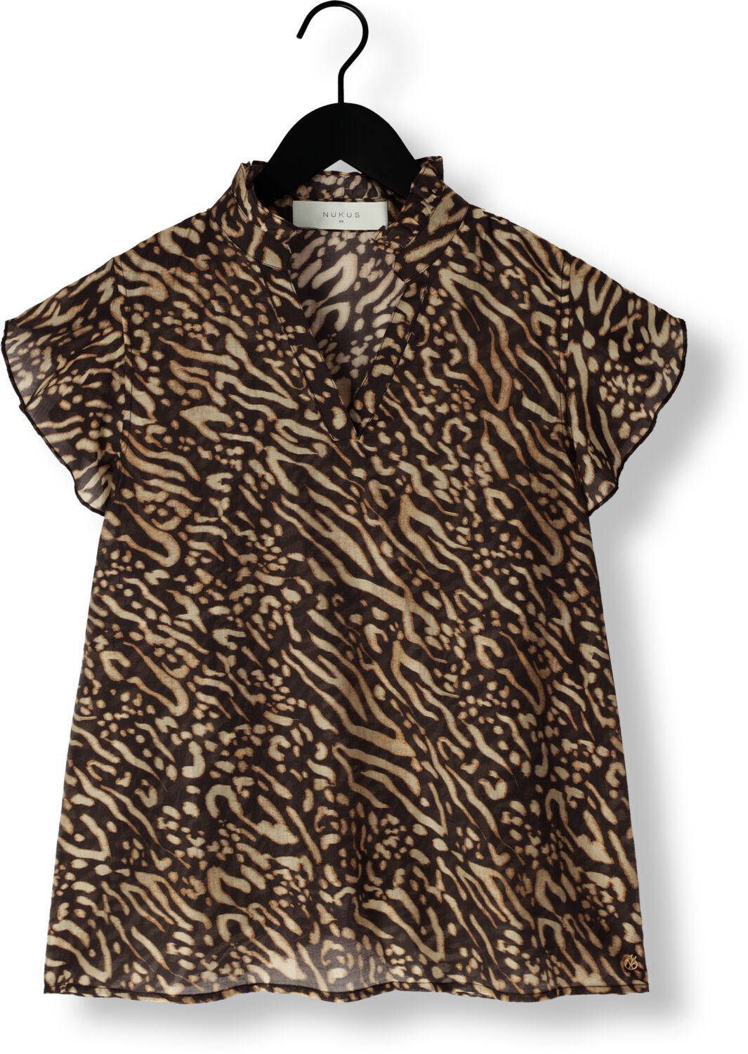 NUKUS Dames Tops & T-shirts Aurora Top Bruin