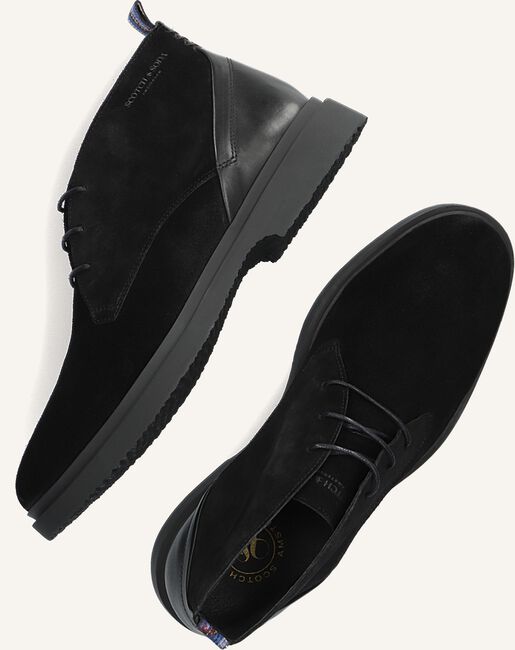 Zwarte SCOTCH & SODA Veterboots GALLIVANT Zwarte SCOTCH & SODA Veterboots GALLIVANT - large