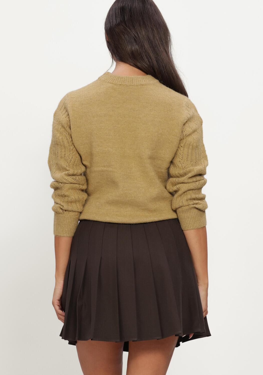 Oker OBJECT Trui OBJARONA L/S RE KNIT PULLOVER - large