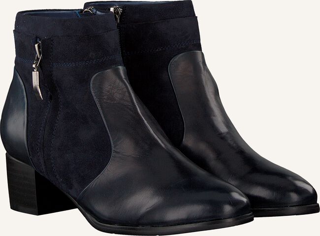 Blauwe OMODA Enkellaarsjes CORINNE-08 Blauwe OMODA Enkellaarsjes CORINNE-08 - large