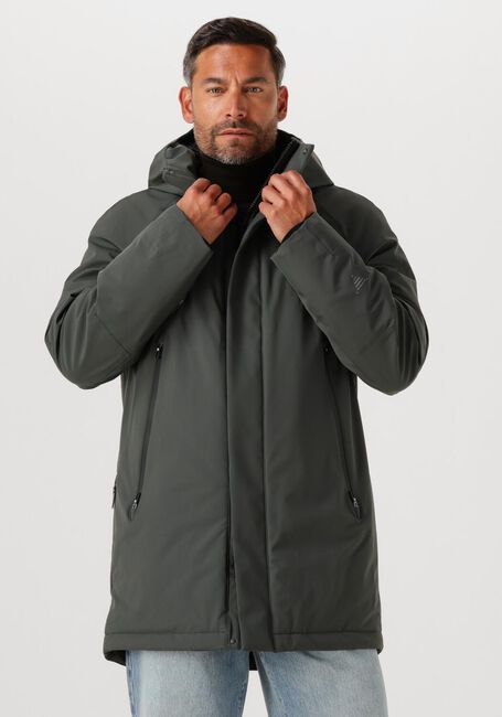 Donkergroene KRAKATAU Parka's 125200008 - large