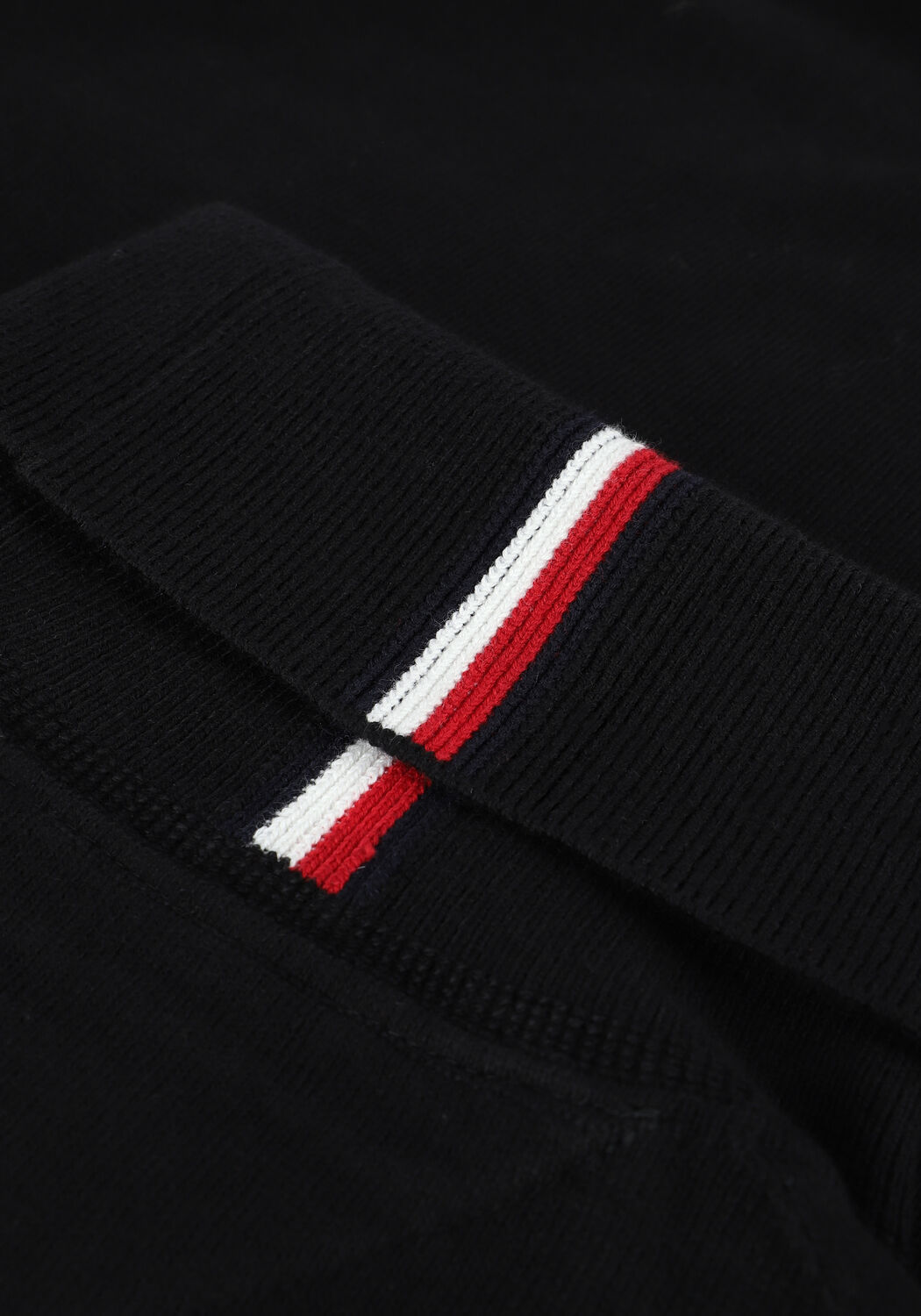 Zwarte TOMMY HILFIGER Coltrui PIMA COTTON CASHMERE ROLL NECK - large