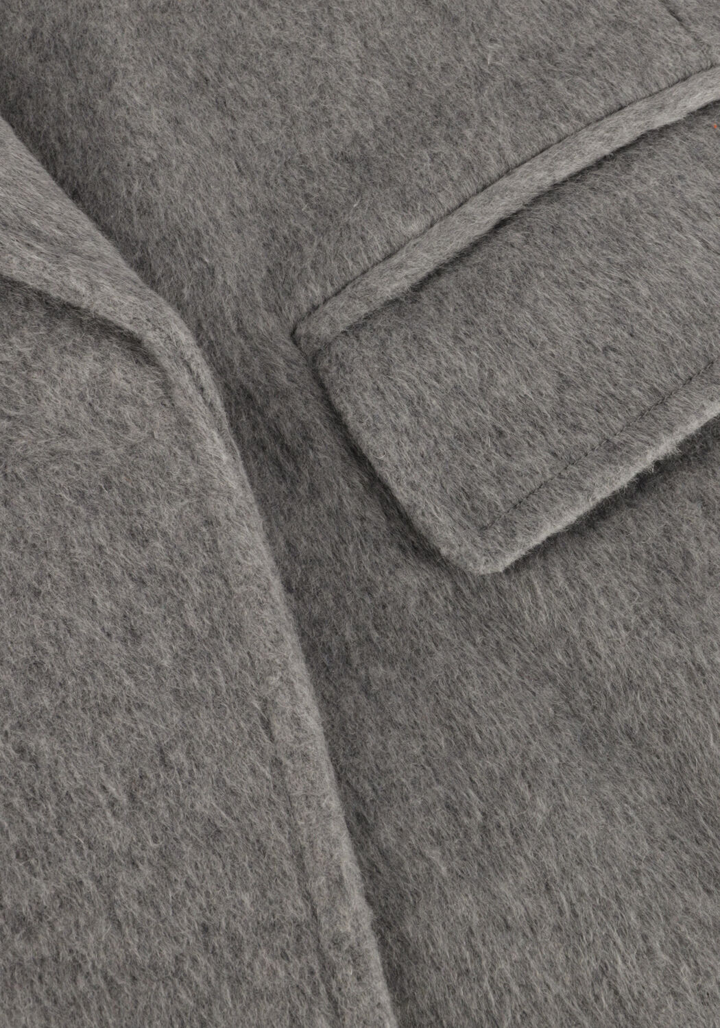 Grijze CO'COUTURE Mantel HARRY COAT - large