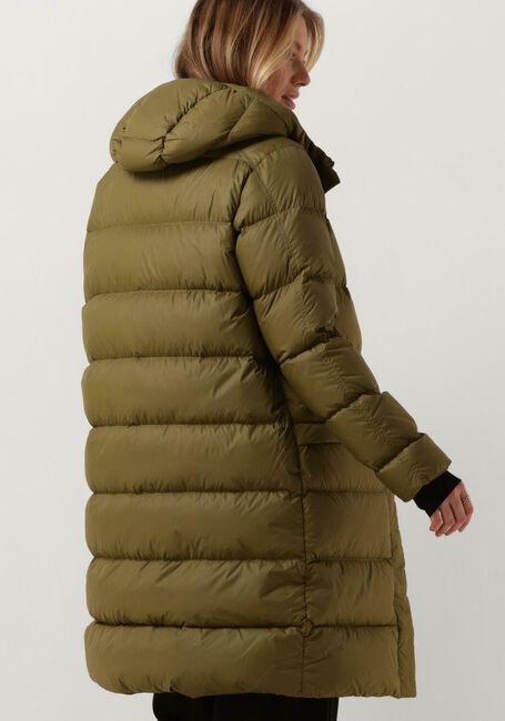 Groene PEAK PERFORMANCE Gewatteerde jas W FROST DOWN COAT - large