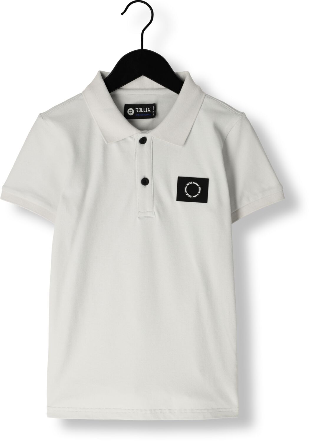 RELLIX Jongens Polo's & T-shirts Polo Ss Plque Grijs