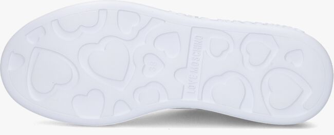 Witte LOVE MOSCHINO Lage sneakers JA15154 - large
