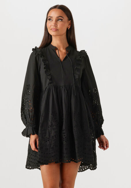Zwarte Y.A.S. Mini jurk YASLUMA LS DRESS S. NOOS - large