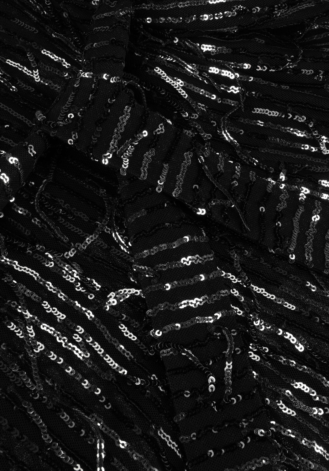 Zwarte IBANA Mini jurk FROSTY - large