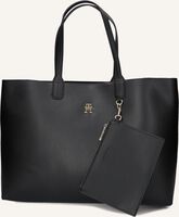 Zwarte TOMMY HILFIGER Shopper ICONIC TOMMY TOTE - medium