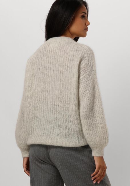 Grijze DES PETITS HAUTS Trui BURMA - large