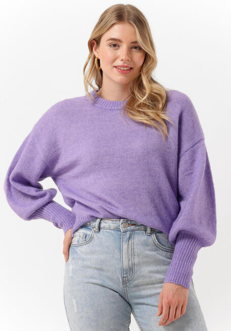 Paarse MSCH COPENHAGEN Trui CHEANNA MOHAIR PULLOVER - large