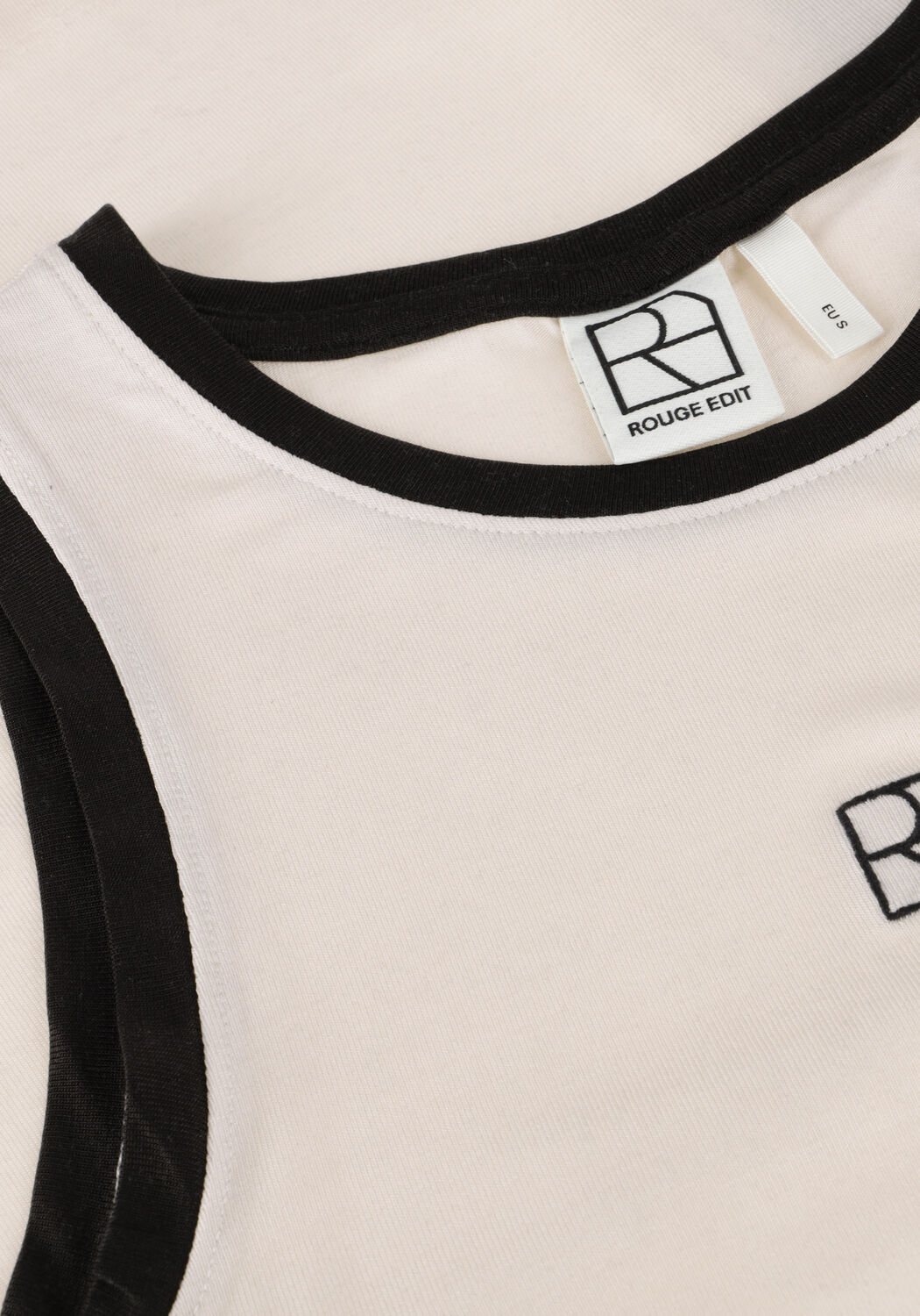 Beige ROUGE EDIT Top ROUESME S/L TANK TOP - large