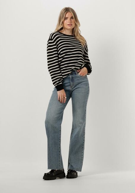 Zwarte BY-BAR Trui JET STRIPE PULLOVER Zwarte BY-BAR Trui JET STRIPE PULLOVER - large