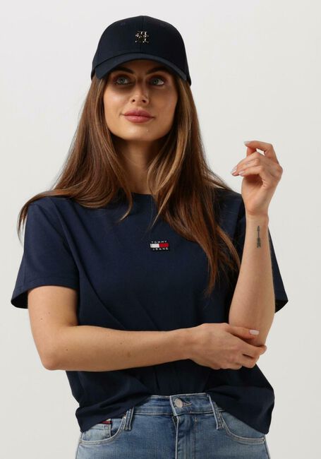 Donkerblauwe TOMMY JEANS T-shirt TWJ CLS XS BADGE TEE - large
