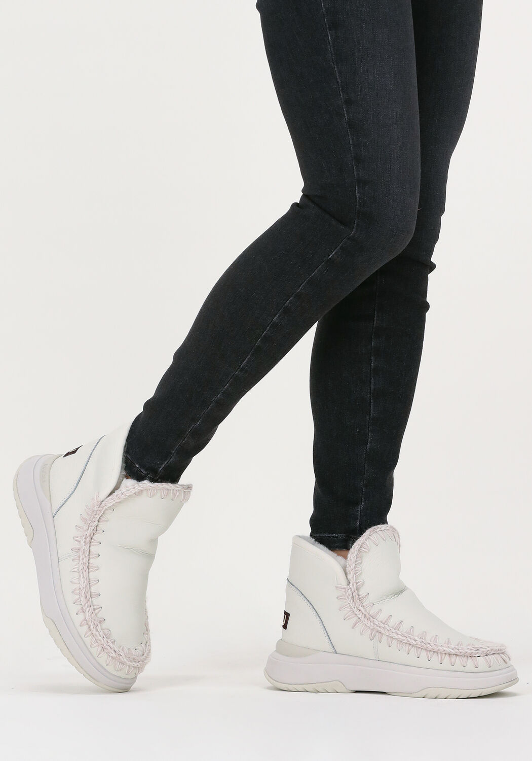 Witte MOU Vachtlaarzen ESKIMO JOGGER - large