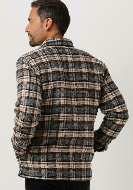 Camel COLOURFUL REBEL Overshirt JACK CHECK OVERSHIRT - large