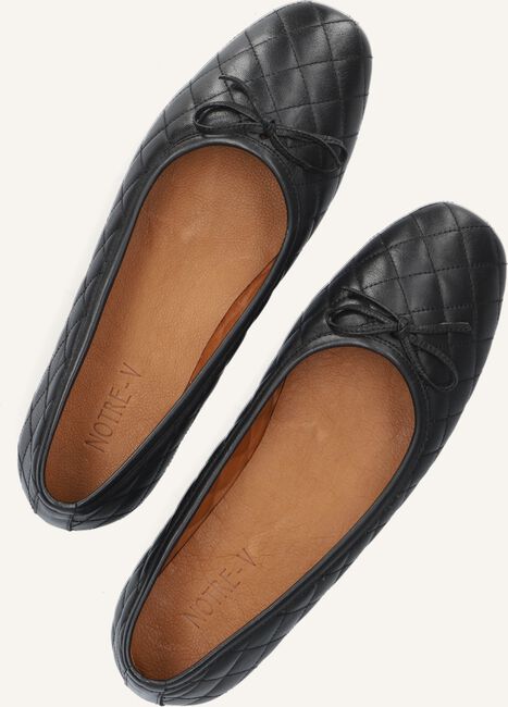 Zwarte NOTRE-V Ballerina's 748007 Zwarte NOTRE-V Ballerina's 748007 - large