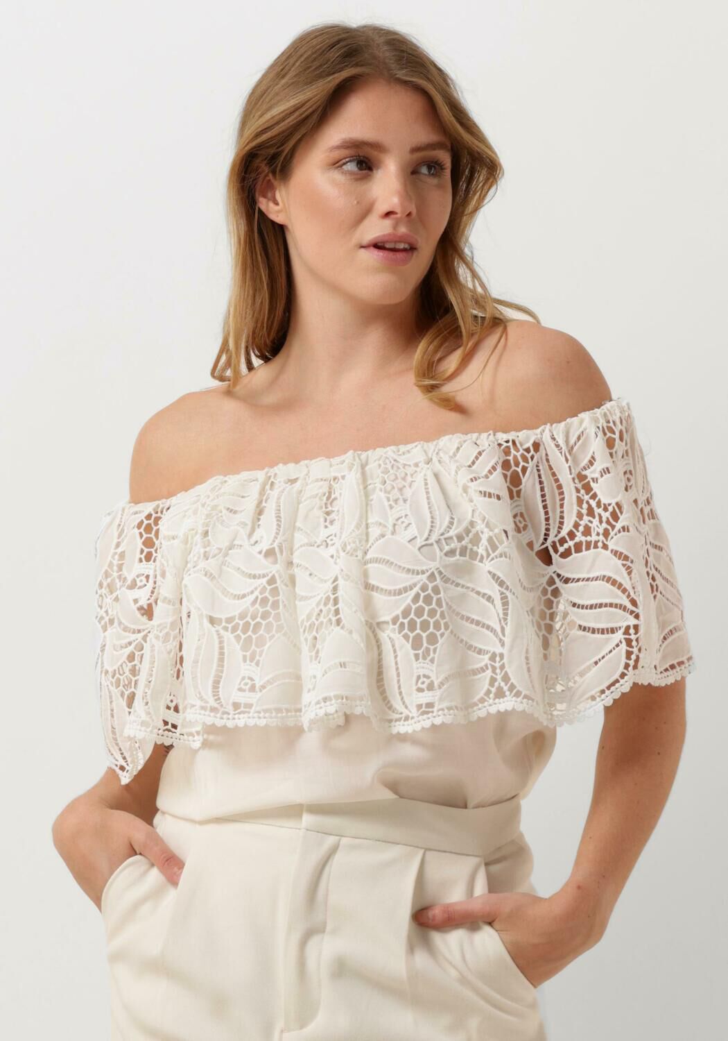 COPENHAGEN MUSE Dames Blouses Cmmolly-blouse Wit