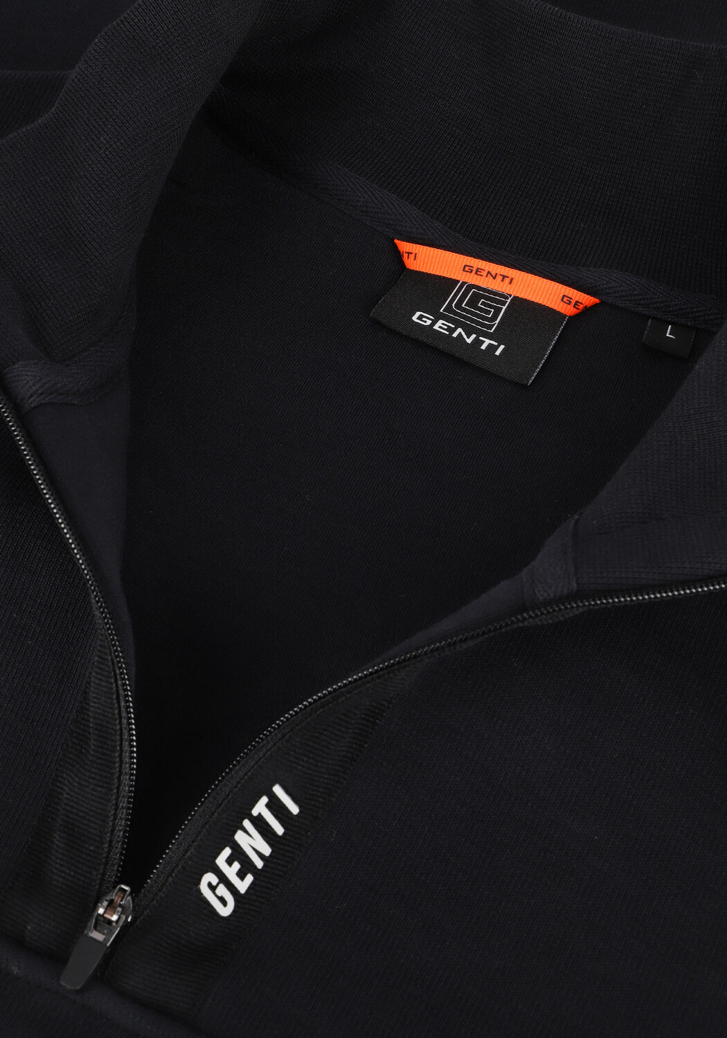 Zwarte GENTI Sweater J5001-1221 - large