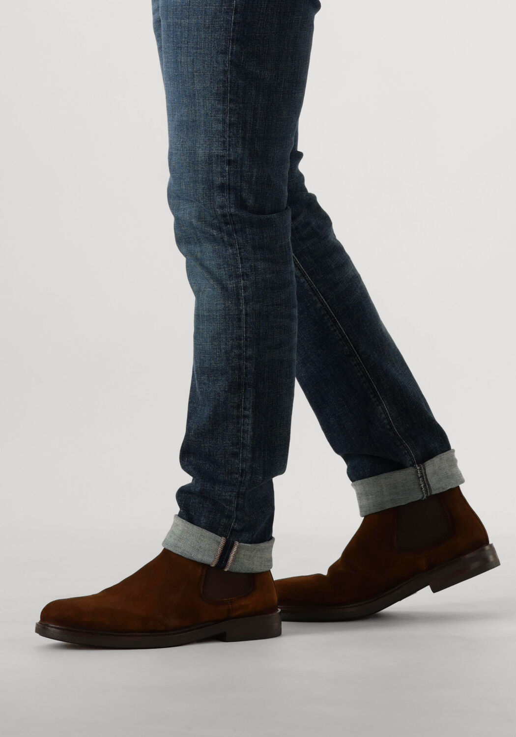 Bruine MAZZELTOV Chelsea boots 40013 - large