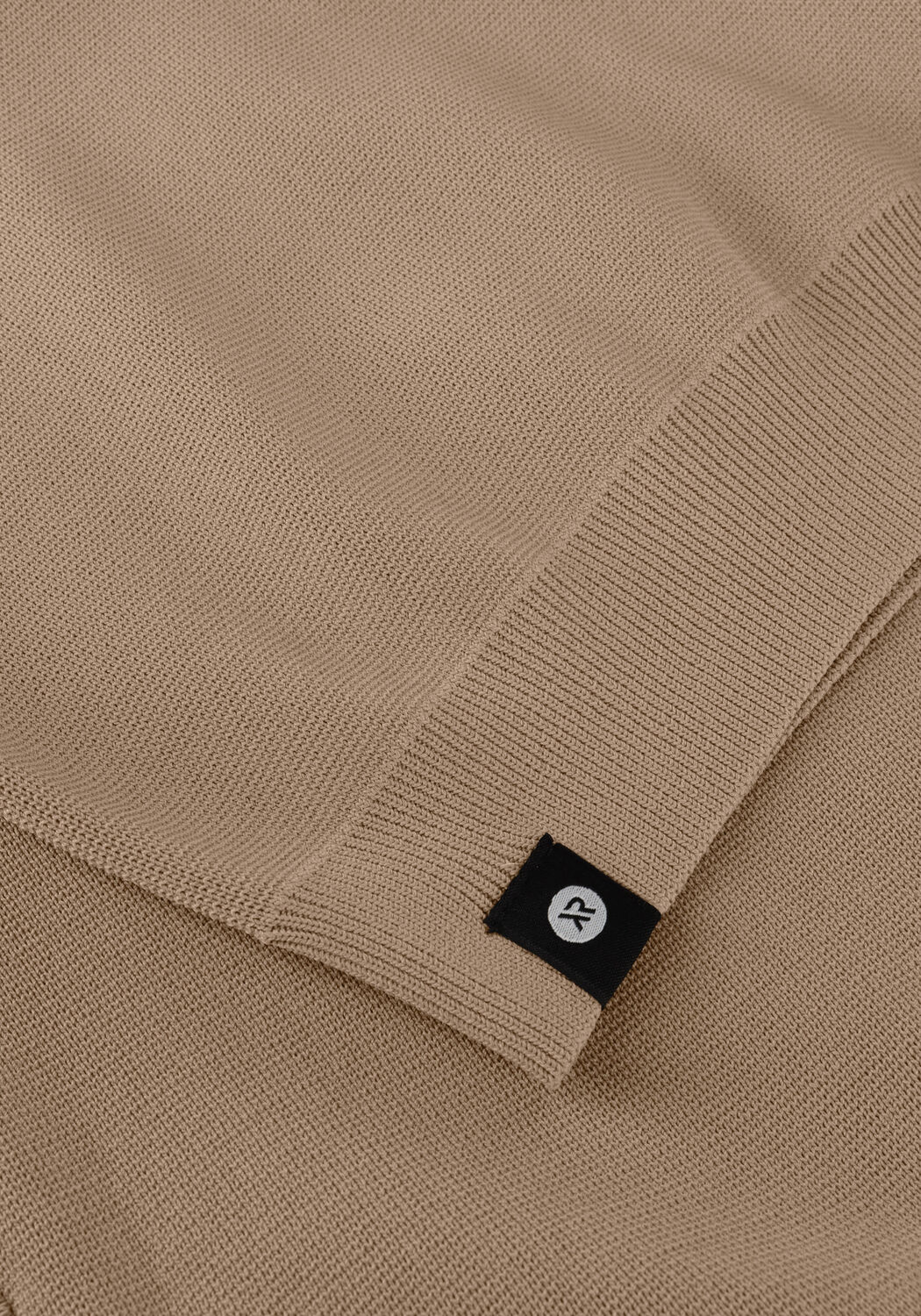 Bruine RELLIX Trui KNITWEAR ZIP COLLAR - large