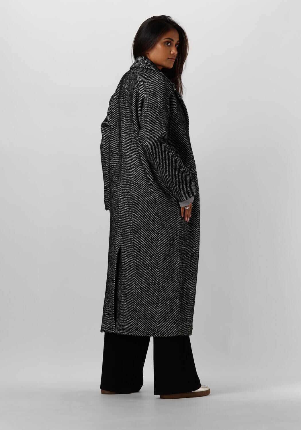 MY ESSENTIAL WARDROBE Dames Jassen Maggiemw Coat Zwart