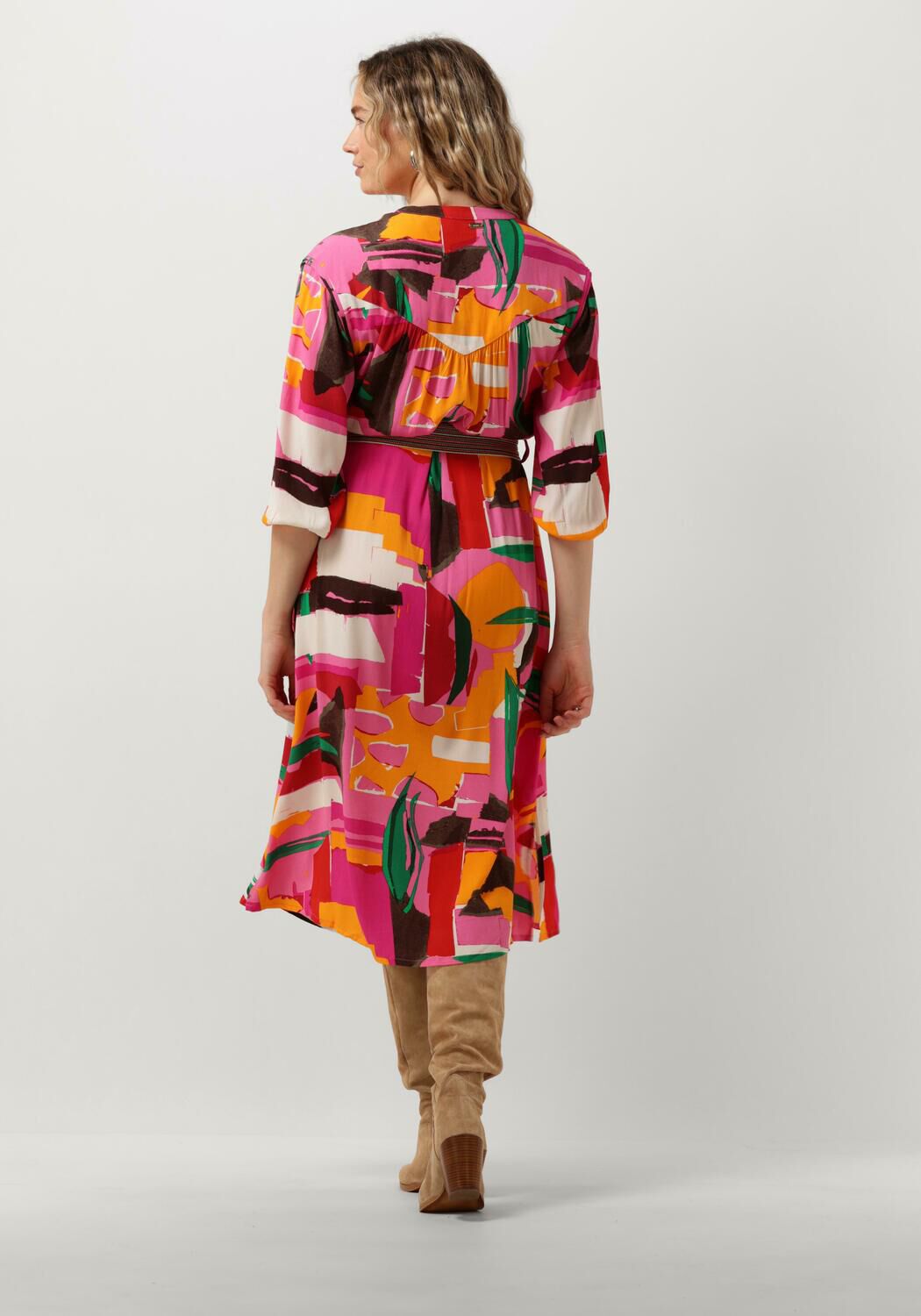 POM AMSTERDAM Dames Jurken Cape Town Dress Multi