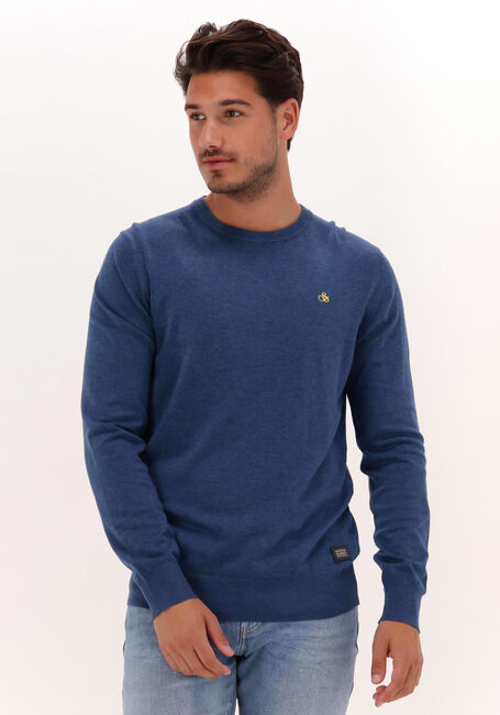 Viskeus aan de andere kant, Zoekmachinemarketing Blauwe SCOTCH & SODA Trui CREWNECK PULLOVER | Omoda