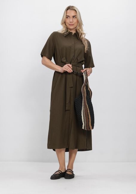 Donkerblauwe MY ESSENTIAL WARDROBE Jurken MWDIAS SS BOXY SHIRTDRESS - large