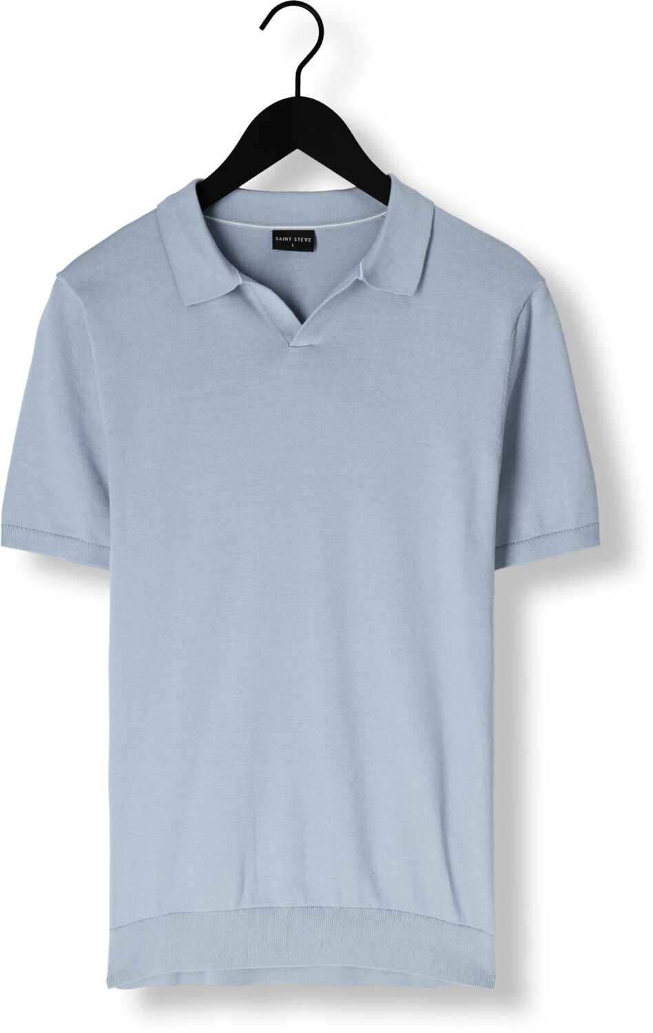 SAINT STEVE Heren Polo's & T-shirts Sean Lichtblauw