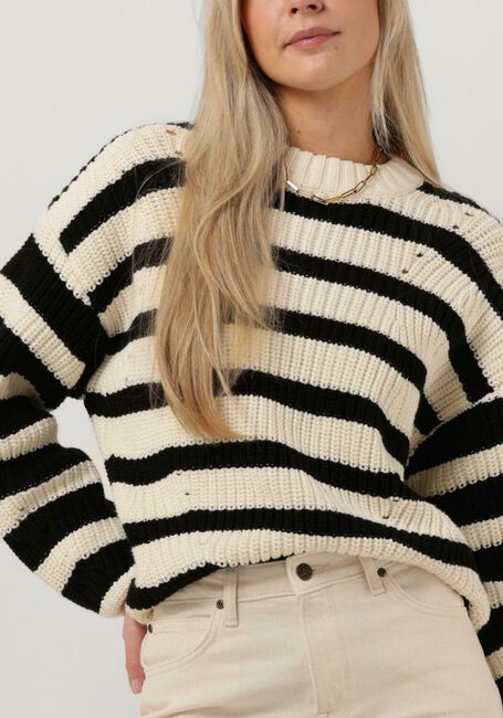 Gebroken wit CO'COUTURE Trui EISHA STRIPE KNIT - large