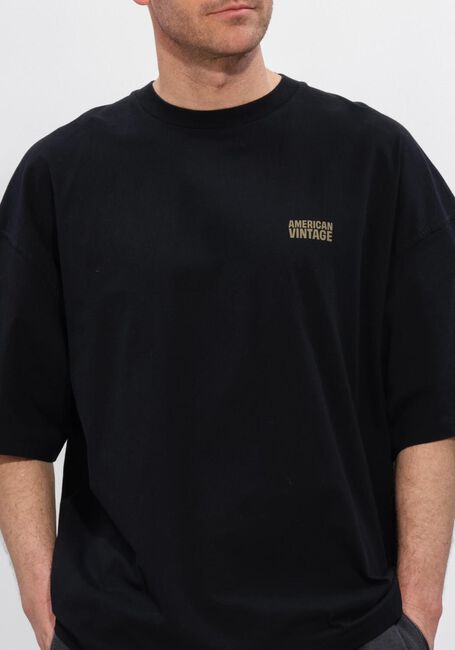 Zwarte AMERICAN VINTAGE T-shirt GIXY - large