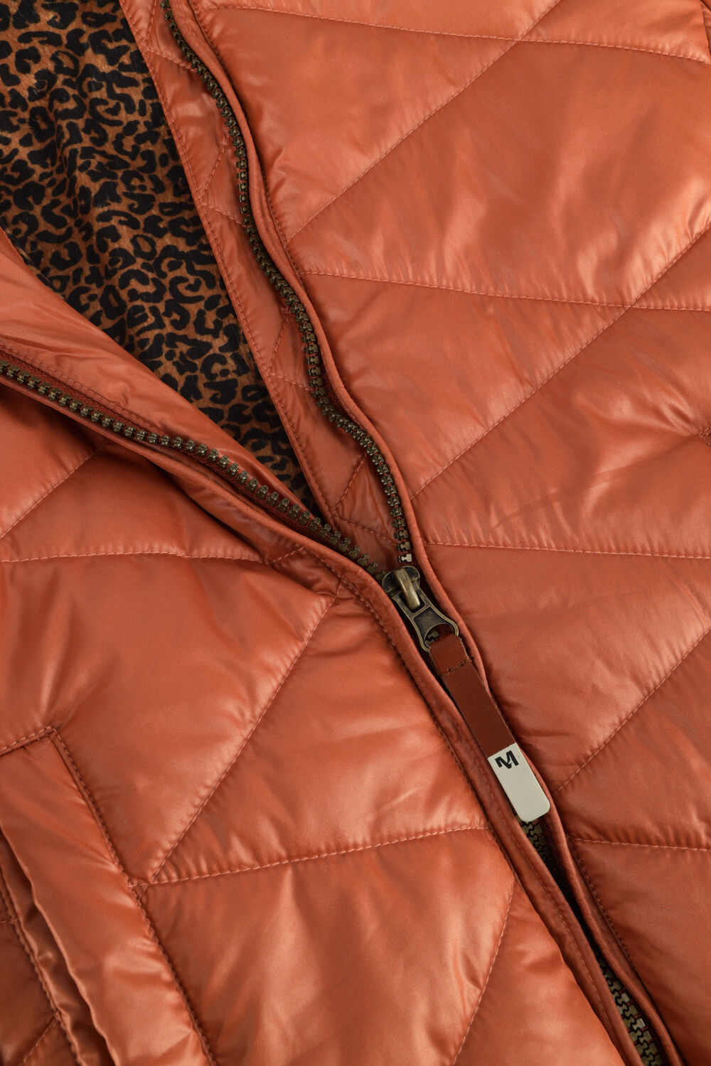 Oranje MOODSTREET Gewatteerde jas GIRLS JACKET LONG - large